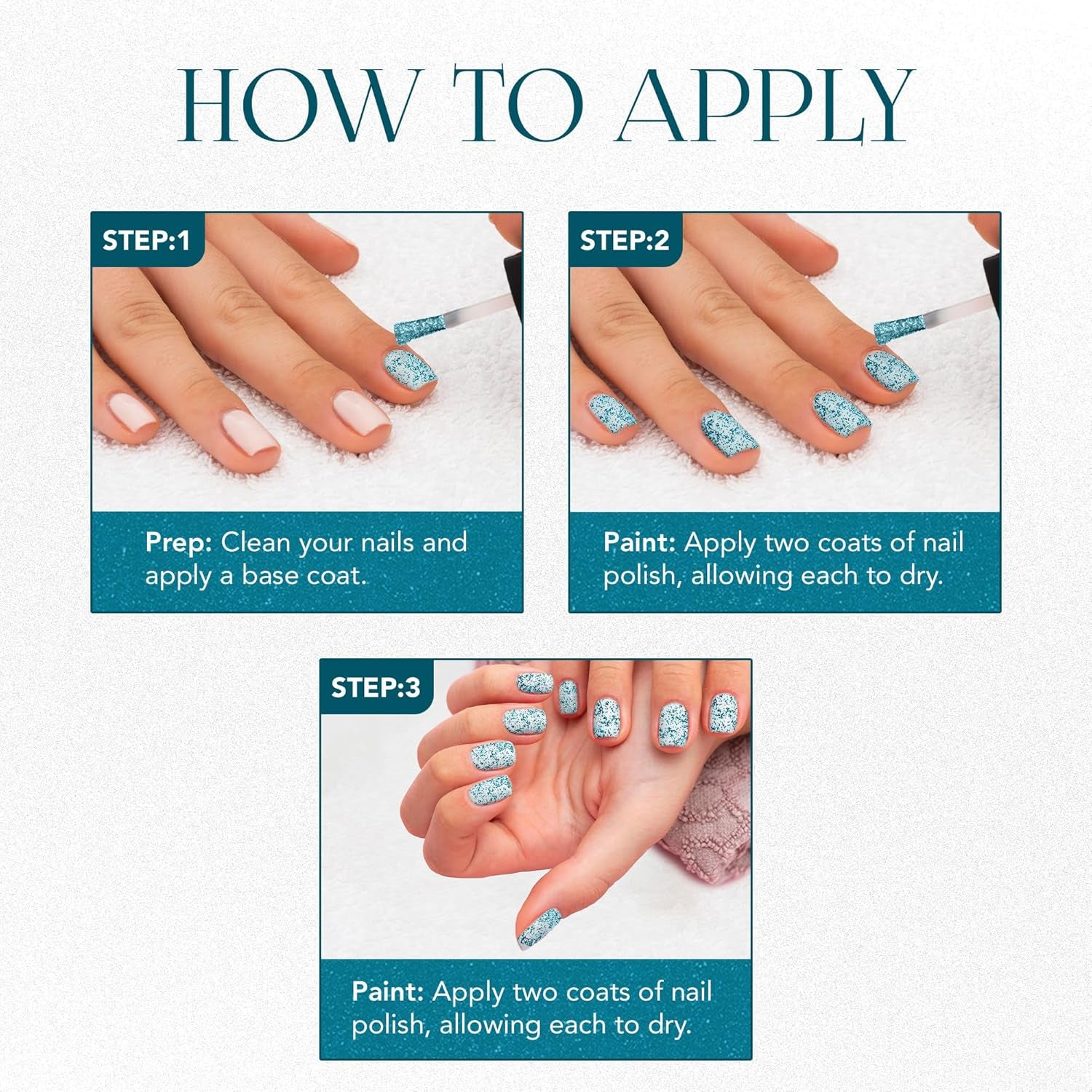 OG Beauty Aqua Bluebell Starlet Glitter Nail Paint (10 ML / 1 Pc) OG Beauty Aqua Bluebell Starlet Glitter Nail Paint (10 ML / 1 Pc)